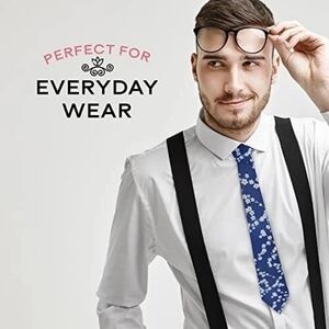 Man Of Men Signature Edition Frosted Night Floral Tie